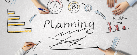 drawing to make a plan